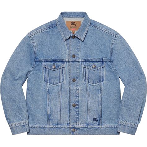 burberry denim trucker jacket